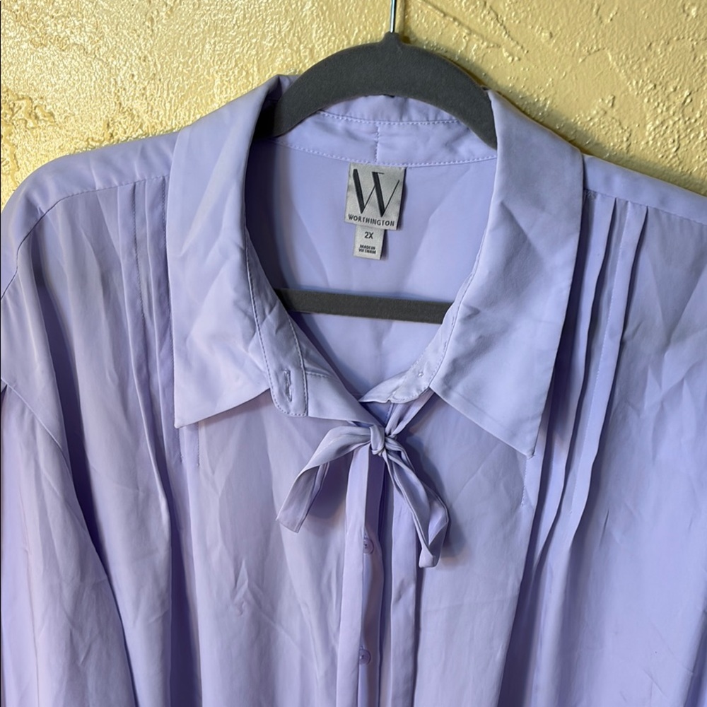Worthington Women's Lavender Shirt